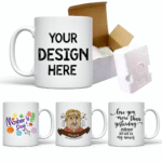 Caneca de cerâmica personalizada