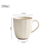 Taza de café de cerámica