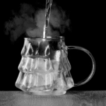 Tasse en verre résistant à la chaleur