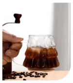 Tasse en verre résistant à la chaleur