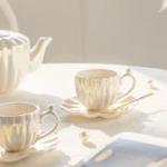 Taza de café de cerámica europea