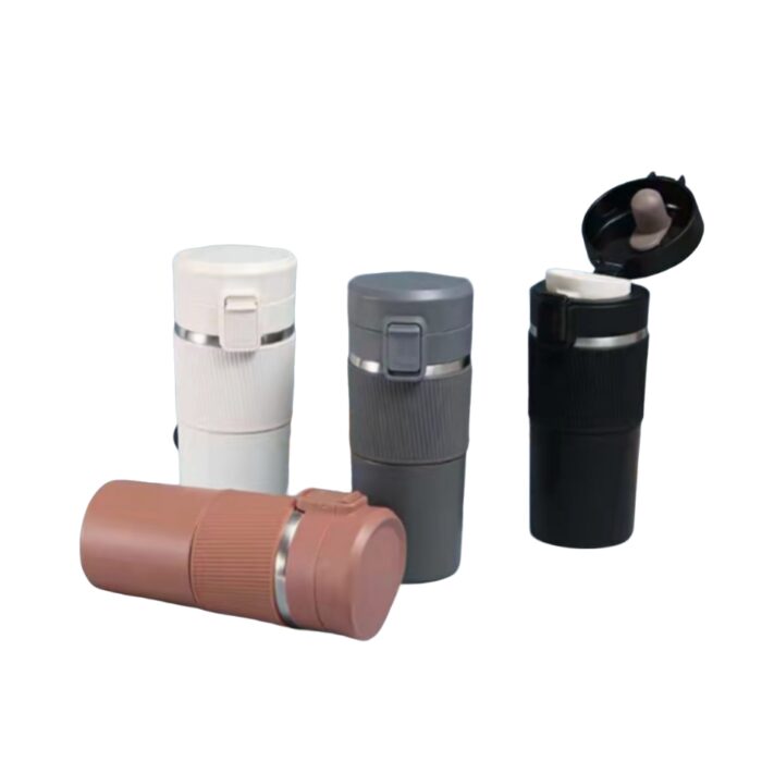 400ml stainless steel tumbler with antislip sleeve
