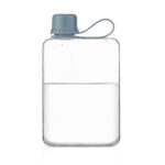 Bouteille d'eau de voyage en plastique tritan réutilisable