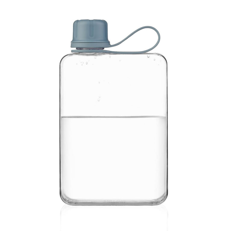 Bouteille d'eau de voyage en plastique tritan réutilisable