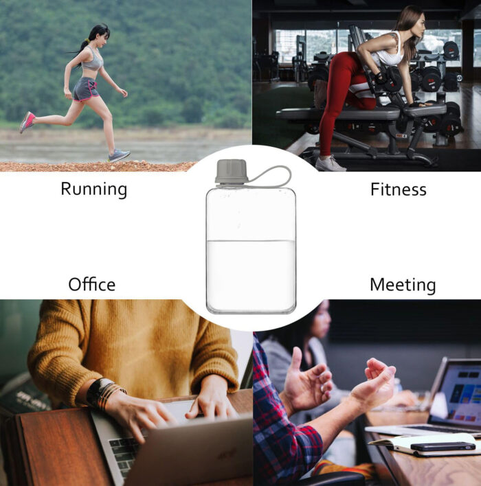 Reusable Tritan Plastic Travel Water Bottle