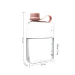 Bouteille d'eau de voyage en plastique tritan réutilisable