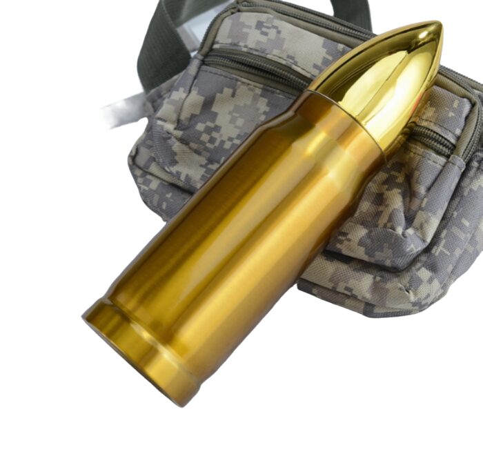 bullet shape stainless steel flask