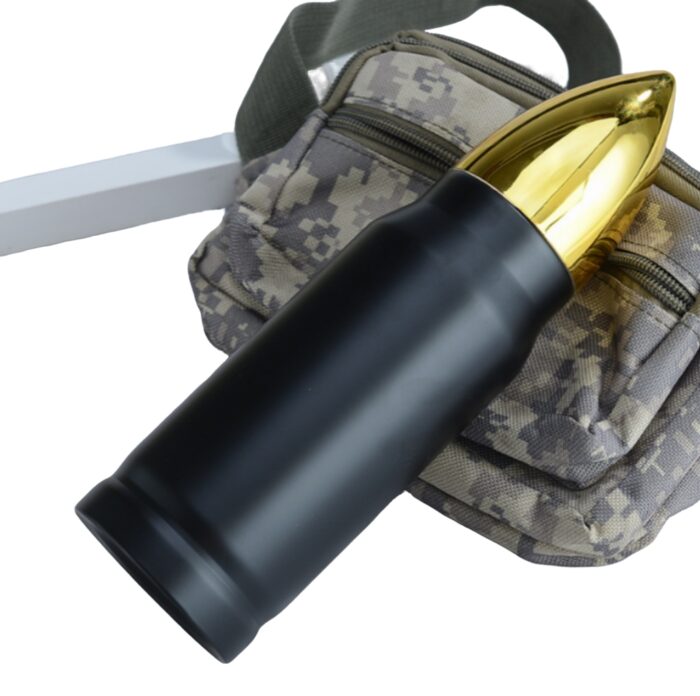 bullet shape stainless steel flask