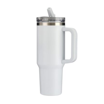 40oz stainless steel tumbler with handle
