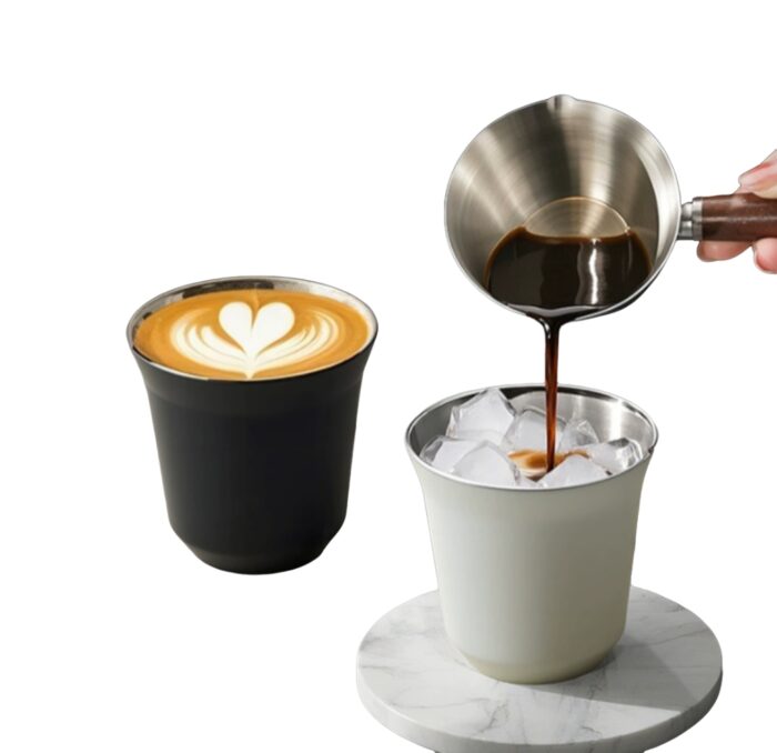 80ml stainless steel coffee cup