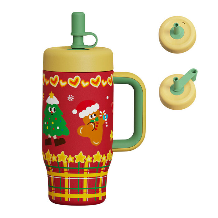 Christmas Design Stainless Steel Water Bottle