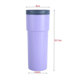 480Ml botella de agua aislada de vacío de acero inoxidable