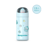 Botella de agua aislada de moda infantil