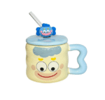 Fashion cartoon INS ceramic cup