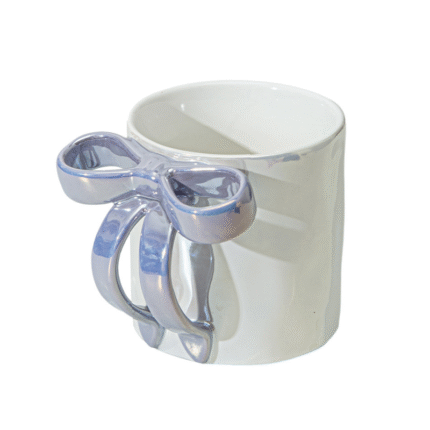 Pearl glaze ceramic coffee cup