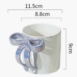 Perlglasur Keramikkaffeetasse