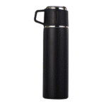 Stainless steel thermos with cup