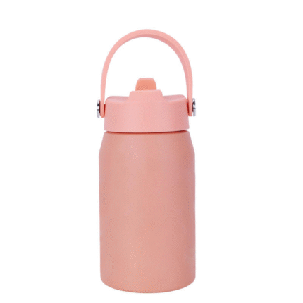 Double-wall insulated stainless steel water bottle