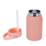 Double-wall insulated stainless steel water bottle