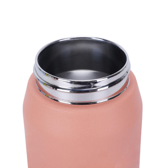 Double-wall insulated stainless steel water bottle