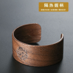 Heat-resistant glass coffee cup
