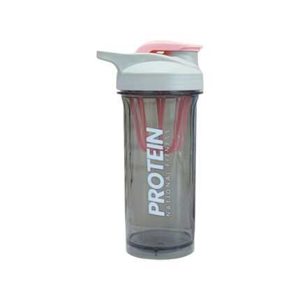 Plastic 400ml protein shaker bottle