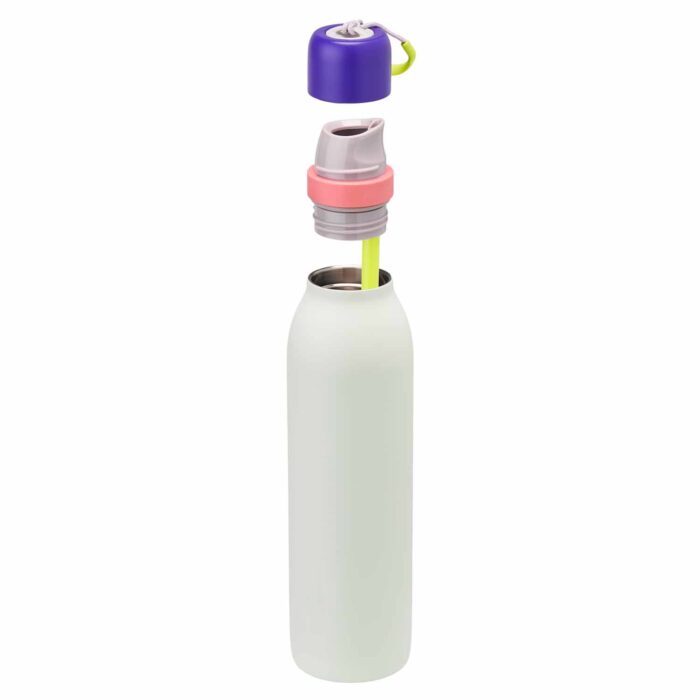 Water Bottle with Straw for Sports and Travel