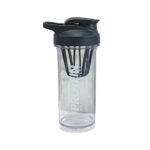 Bouteille de shaker protéique de 400 ml en plastique