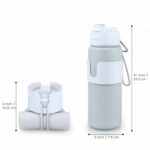 26oz Foldable Water Bottle for Travel Sports