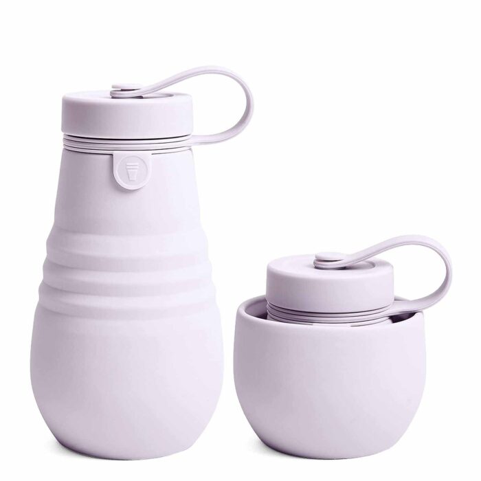 Leakproof Reusable Silicone Travel Cup