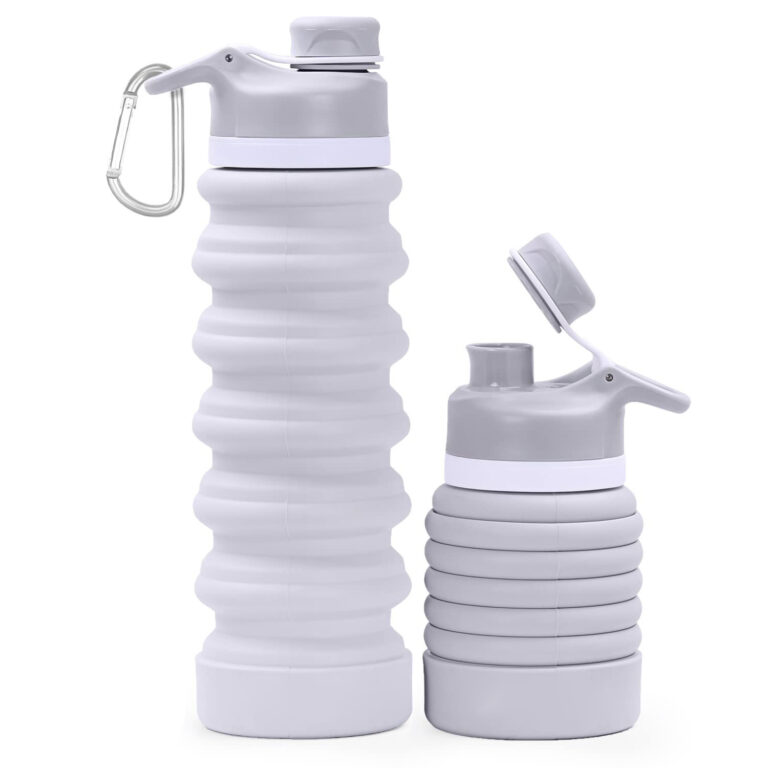 26Oz Silicone dobrável garrafas de água