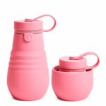 Leakproof Reusable Silicone Travel Cup