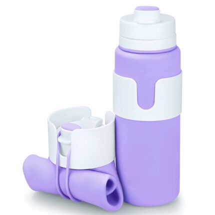 26oz Foldable Water Bottle for Travel Sports