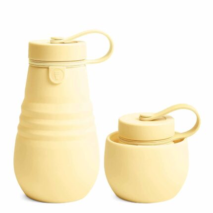 Leakproof Reusable Silicone Travel Cup