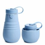 Leakproof Reusable Silicone Travel Cup