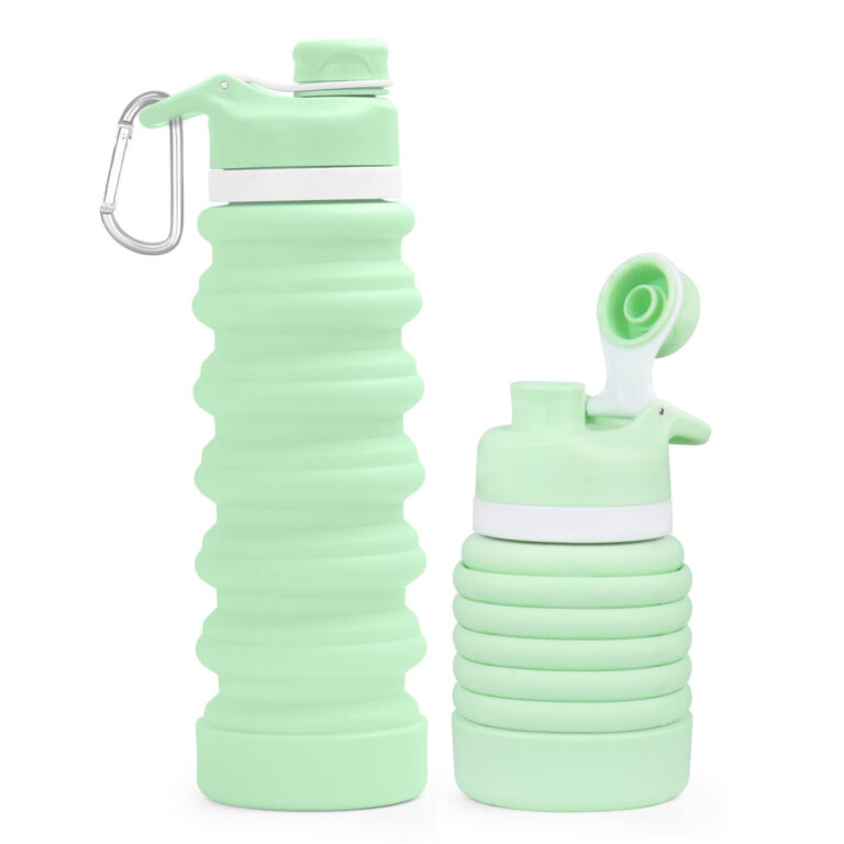26Oz Silicone dobrável garrafas de água