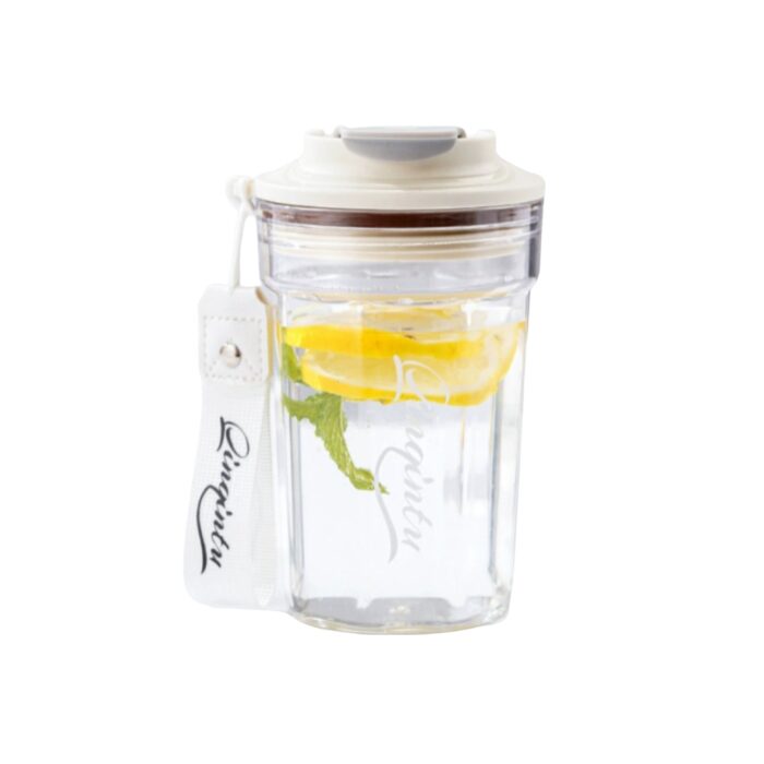 Leak-proof transparent Tritan plastic water bottle