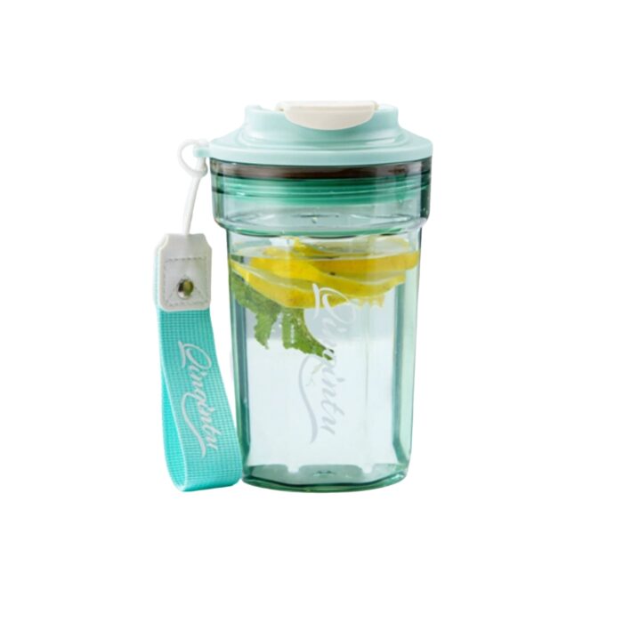 Leak-proof transparent Tritan plastic water bottle