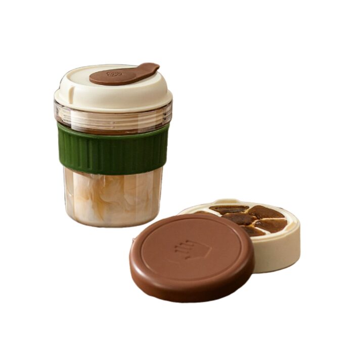 500ml Plastic ice pressing tumbler