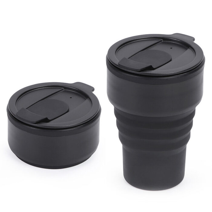 16oz Silicone Folding Cup for Drinks
