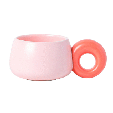 Keramikcreme Kaffeetasse