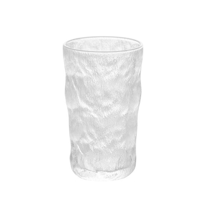 High-value glacier pattern glass water cup