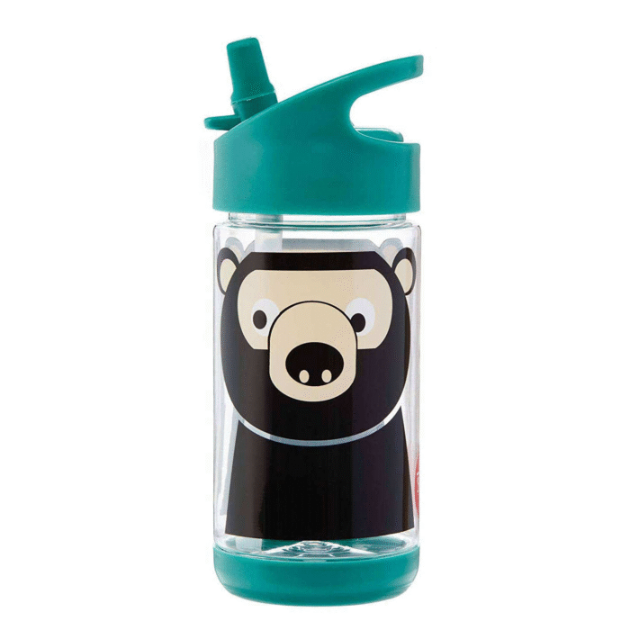 Cute Children's Water Bottle with Straw