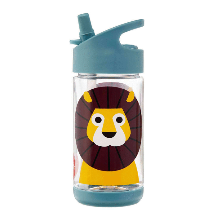 Cute Children's Water Bottle with Straw