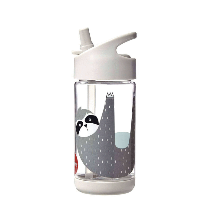 Cute Children's Water Bottle with Straw