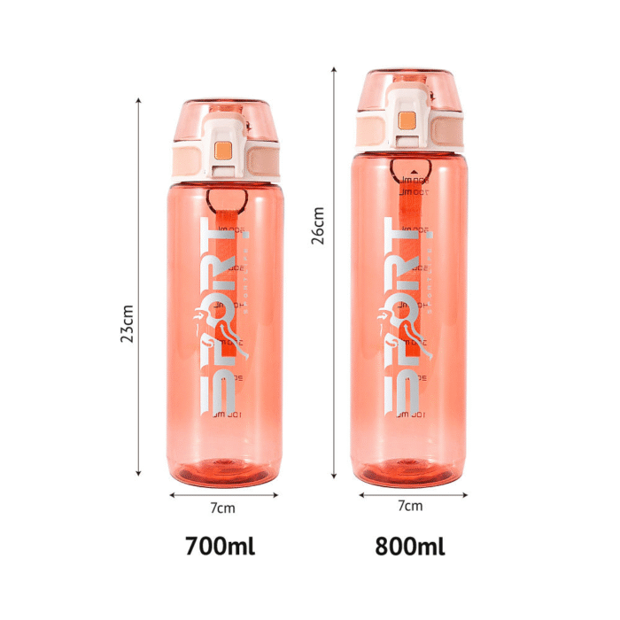 Large capacity high quality plastic water bottle