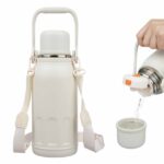 Water Bottle with Handle and Strap