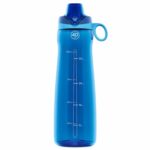 Bouteille d'eau en plastique avec couvercle de chug
