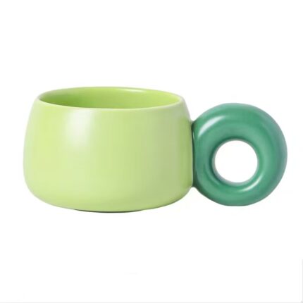 Keramikcreme Kaffeetasse